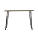 Neville - Rectangular Console Table - Concrete And Black Sacramento Furniture Store Furniture store in Sacramento