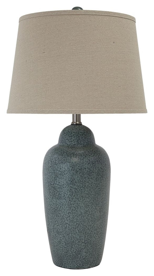 Saher - Green - Ceramic Table Lamp - Earthy Ceramic Sacramento Furniture Store Furniture store in Sacramento