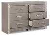 Surancha - Gray - Six Drawer Dresser Sacramento Furniture Store Furniture store in Sacramento