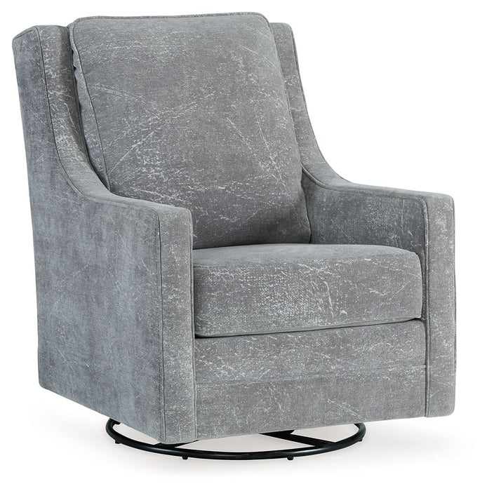 Kambria - Ash - Swivel Glider Accent Chair Sacramento Furniture Store Furniture store in Sacramento