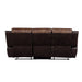 Jaylen - Sofa - Toffee & Espresso Polished Microfiber Sacramento Furniture Store Furniture store in Sacramento