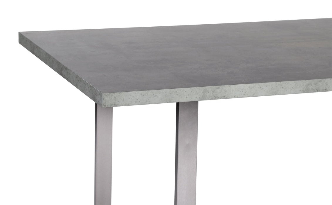 Fenton - Dining Table - Brushed Steel