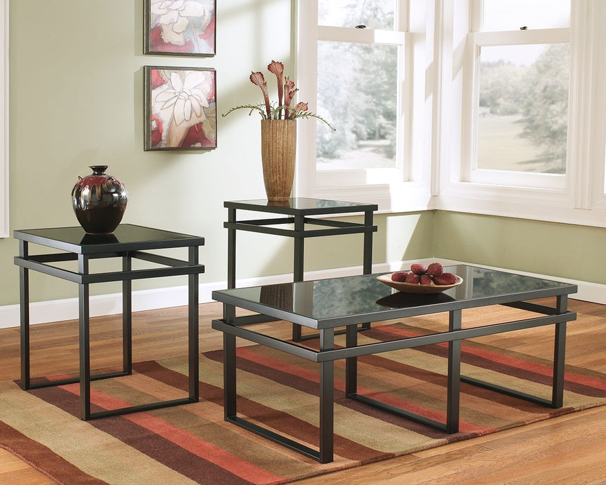 Laney - Black - Occasional Table Set (Set of 3) Sacramento Furniture Store Furniture store in Sacramento