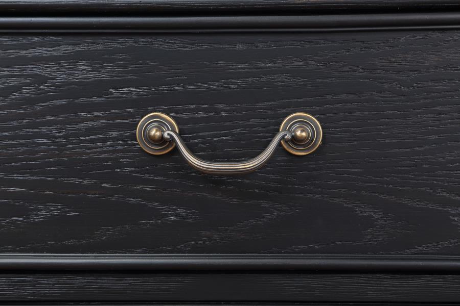 Celina - 3-Drawer Nightstand Wood - Black Sacramento Furniture Store Furniture store in Sacramento