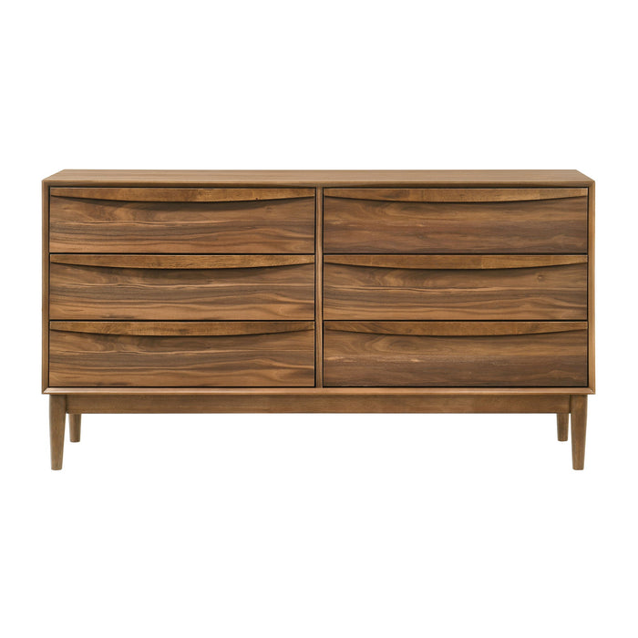 Artemio - 6 Drawer Wooden Dresser