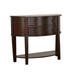 Diane - 2-Drawer Demilune Shape Console Table - Cappuccino Sacramento Furniture Store Furniture store in Sacramento