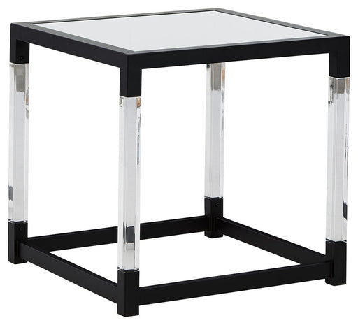 Nallynx - Metallic Gray - Square End Table Sacramento Furniture Store Furniture store in Sacramento