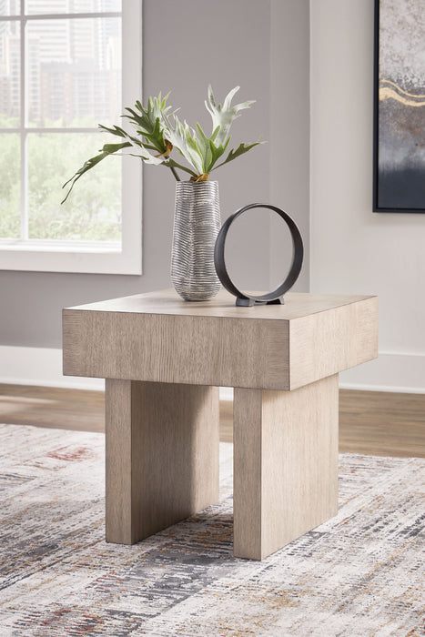 Jorlaina - Light Grayish Brown - Square End Table Sacramento Furniture Store Furniture store in Sacramento