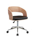 Yoshiko - Office Chair - Black PU & Beech Sacramento Furniture Store Furniture store in Sacramento