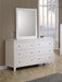 Selena - Rectangular Dresser Mirror - Buttermilk Sacramento Furniture Store Furniture store in Sacramento