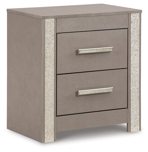 Surancha - Gray - Two Drawer Night Stand Sacramento Furniture Store Furniture store in Sacramento