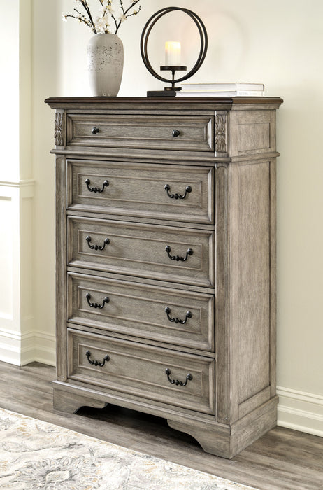 Lodenbay - Antique Gray - Five Drawer Chest Sacramento Furniture Store Furniture store in Sacramento