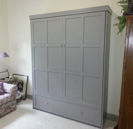 Twin XL size Murphy bed