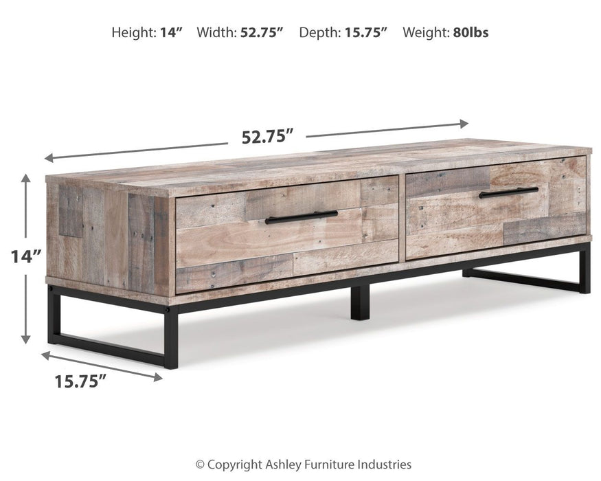 Neilsville - Whitewash - Bench With Coat Rack Sacramento Furniture Store Furniture store in Sacramento