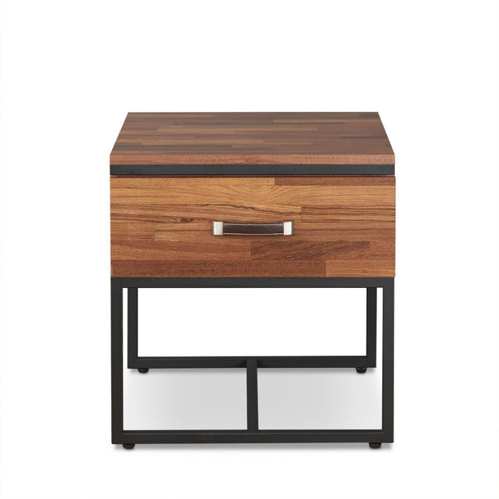 Sara - I - End Table - Walnut & Sandy Black Sacramento Furniture Store Furniture store in Sacramento