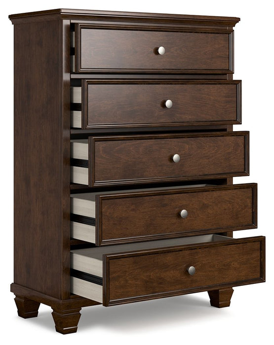 Danabrin - Brown - Five Drawer Chest Sacramento Furniture Store Furniture store in Sacramento