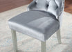 Adalia - Wingback Chair (Set of 2) - Silver / Dark Gray Sacramento Furniture Store Furniture store in Sacramento