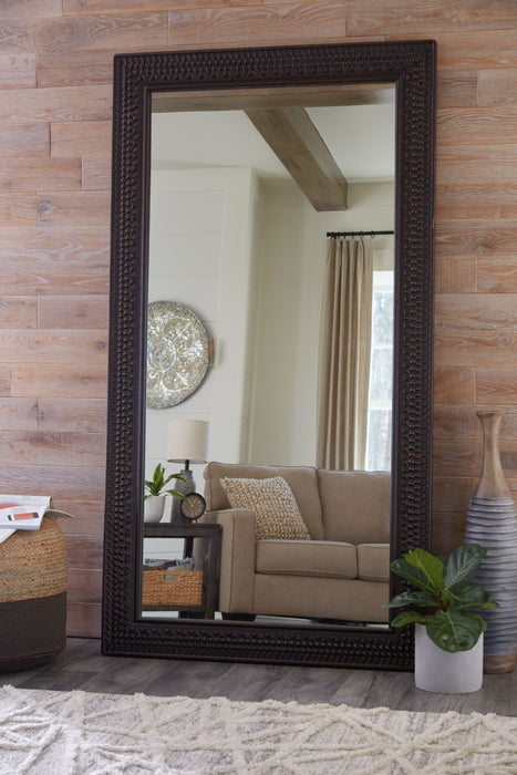 Balintmore - Dark Brown - Floor Mirror Sacramento Furniture Store Furniture store in Sacramento