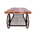 Francie - Coffee Table - Oak & Antique Gray Sacramento Furniture Store Furniture store in Sacramento