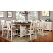 Sabrina - Counter Height Table - Off-White / Cherry Sacramento Furniture Store Furniture store in Sacramento