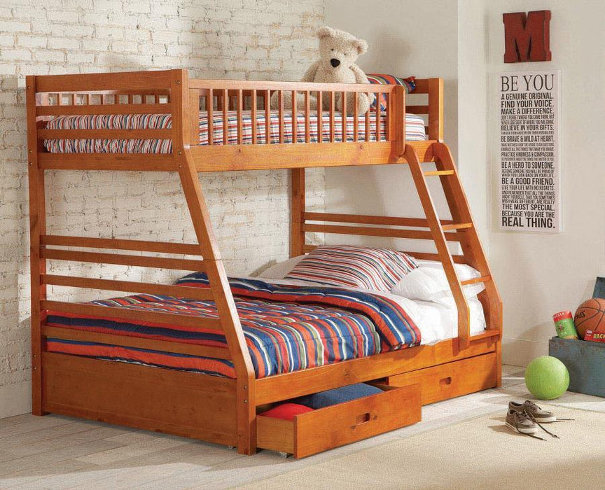 Ashton - 2-Drawer Wood Bunk Bed