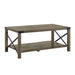 Abiram - Coffee Table - Rustic Oak Finish Sacramento Furniture Store Furniture store in Sacramento