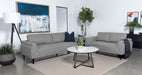 Rilynn - Upholstered Track Arms Sofa Set Sacramento Furniture Store Furniture store in Sacramento