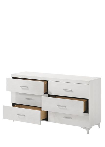 Casilda - Dresser - White Finish Sacramento Furniture Store Furniture store in Sacramento