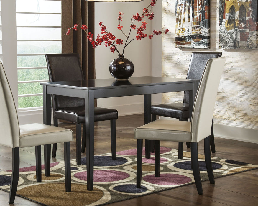 Kimonte - Dark Brown - Rectangular Dining Room Table Sacramento Furniture Store Furniture store in Sacramento