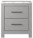 Cottonburg - Light Gray / White - Two Drawer Night Stand Sacramento Furniture Store Furniture store in Sacramento