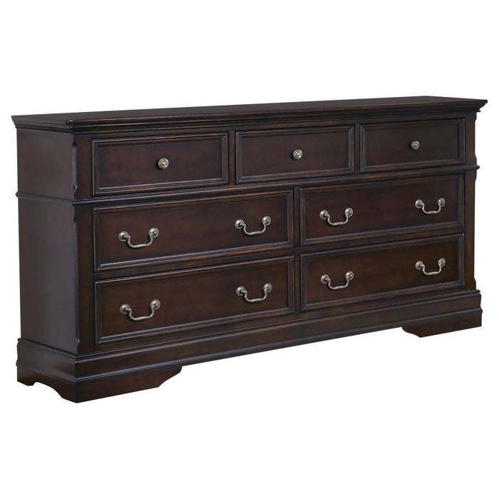 Cambridge - 7-Drawer Dresser - Cappuccino