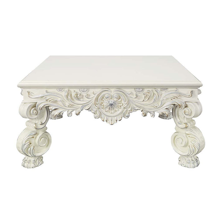 Adara - Coffee Table - Antique White Finish Sacramento Furniture Store Furniture store in Sacramento