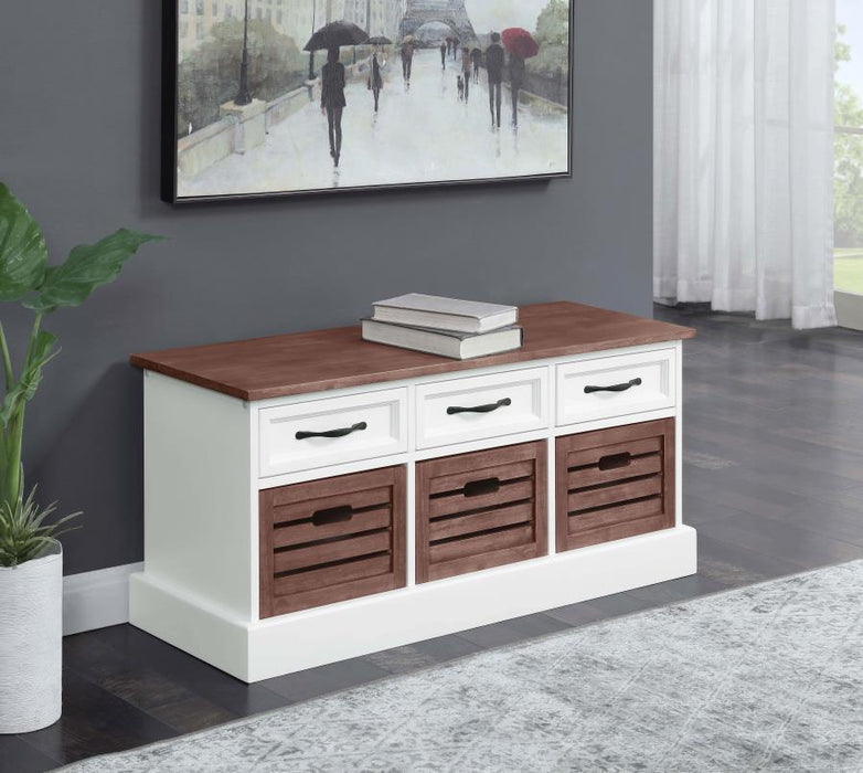 Alma - 3-drawer Storage Bench Sacramento Furniture Store Furniture store in Sacramento