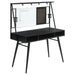 Jessie - Writing Desk With USB Ports - Black And Gunmetal Sacramento Furniture Store Furniture store in Sacramento