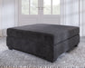 Lavernett - Charcoal - Oversized Accent Ottoman Sacramento Furniture Store Furniture store in Sacramento