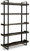 Kevmart - Grayish Brown / Black - Bookcase Sacramento Furniture Store Furniture store in Sacramento