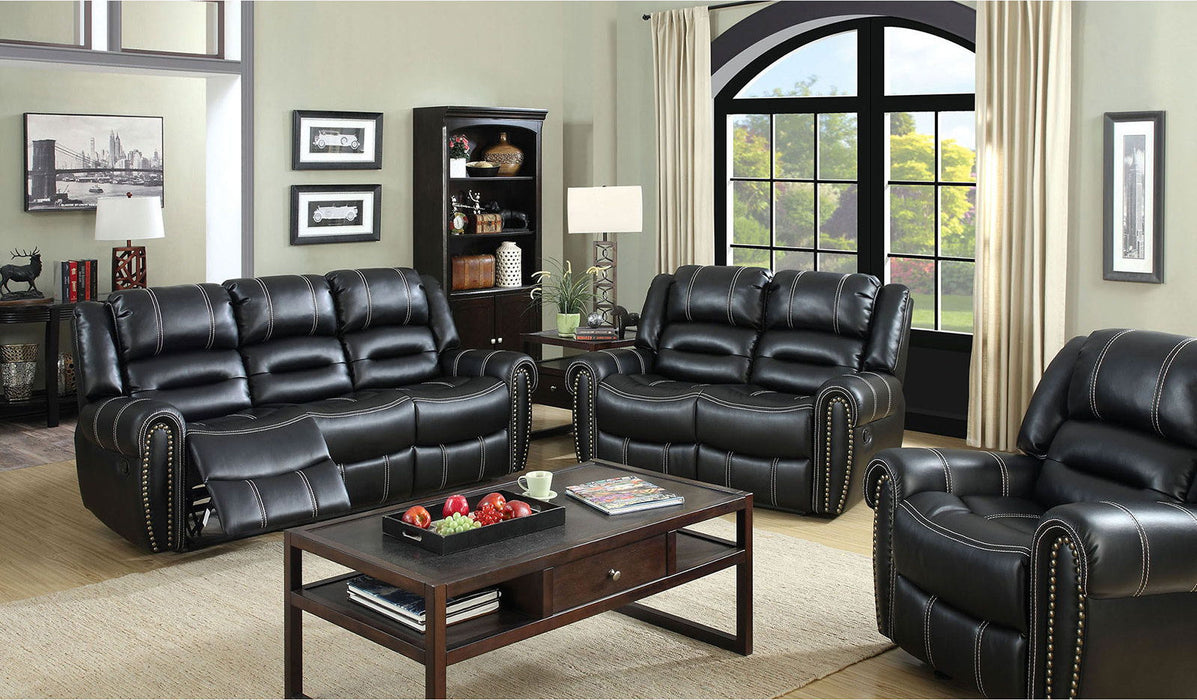 Frederick - Sofa - Black Sacramento Furniture Store Furniture store in Sacramento