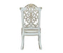 Vendom - Side Chair (Set of 2) - PU & Antique Pearl Finish - 48" Sacramento Furniture Store Furniture store in Sacramento