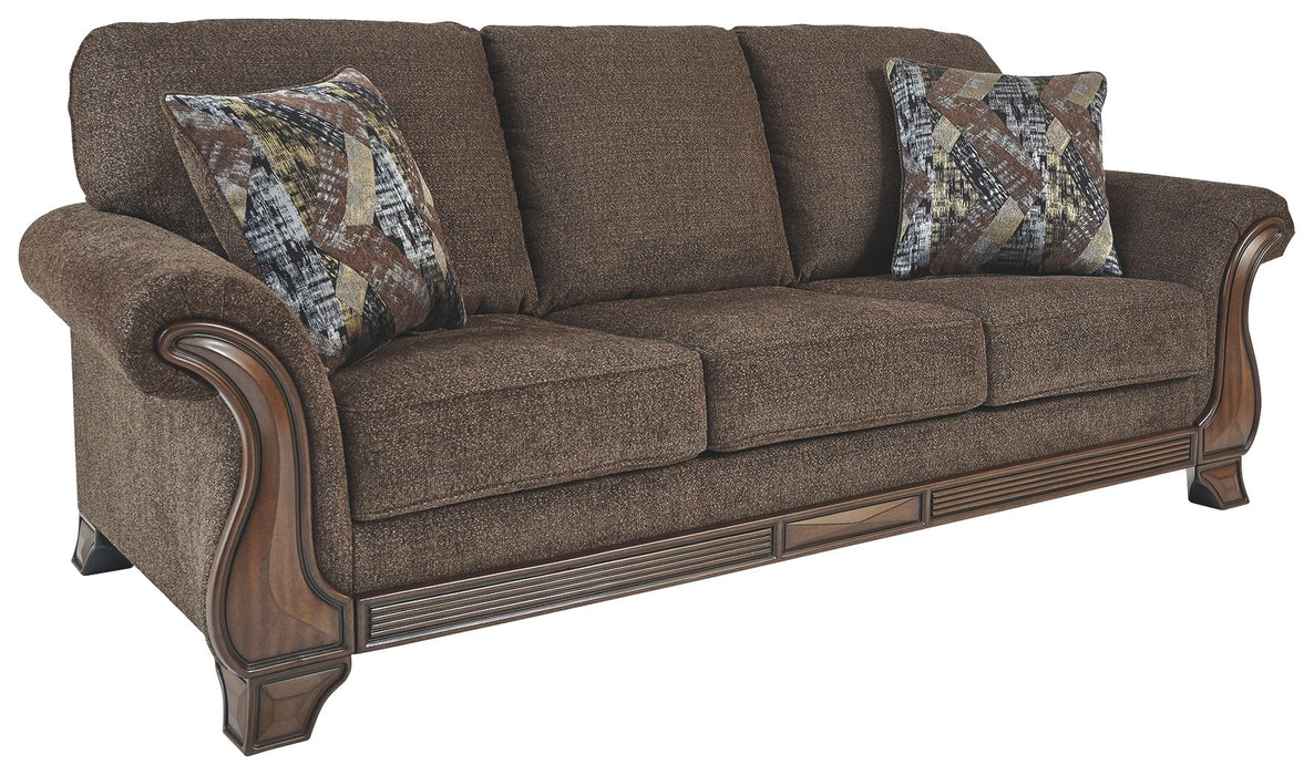 Miltonwood - Teak - Sofa Sacramento Furniture Store Furniture store in Sacramento