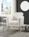 Connock - Accent Chair - White Sacramento Furniture Store Furniture store in Sacramento