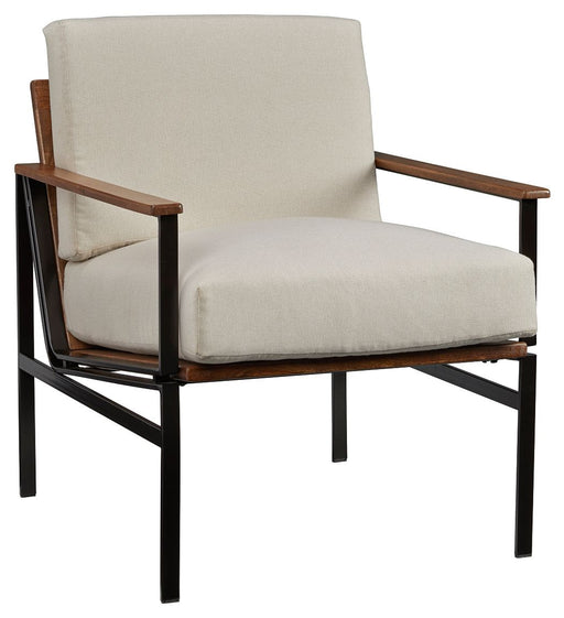 Tilden - Ivory / Brown - Accent Chair Sacramento Furniture Store Furniture store in Sacramento