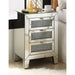 Caesia - Accent Table - Mirrored & Faux Diamonds Sacramento Furniture Store Furniture store in Sacramento