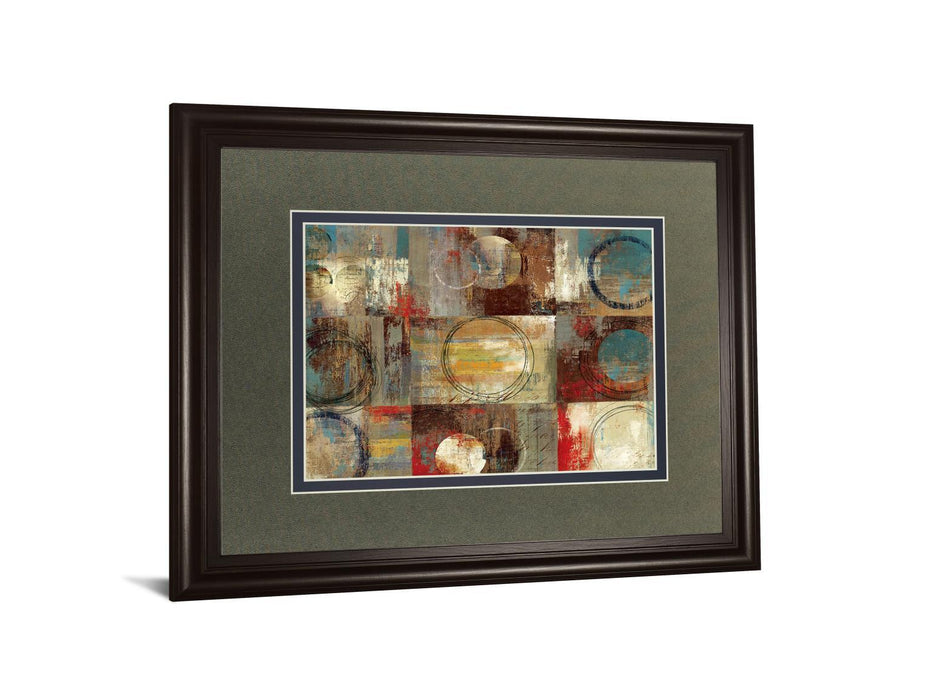 All Around Play By Tom Reeves - Framed Print Wall Art - Red