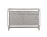 Leighton - 7-Drawer Dresser - Metallic Mercury Sacramento Furniture Store Furniture store in Sacramento