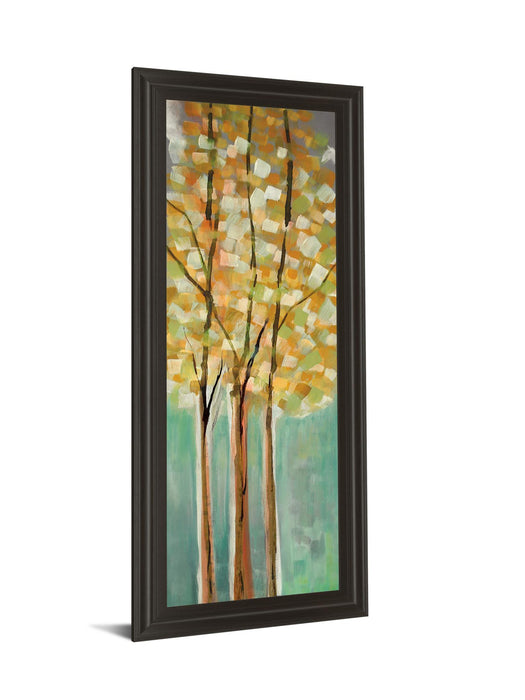 Shandalee Woods Il By Susan Jill - Framed Print Wall Art - Blue