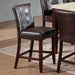 Britney - Counter Height Chair (Set of 2) - Dark Brown - 20" Sacramento Furniture Store Furniture store in Sacramento
