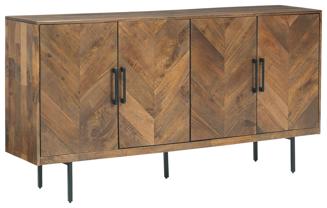 Prattville - Brown - Accent Cabinet Sacramento Furniture Store Furniture store in Sacramento