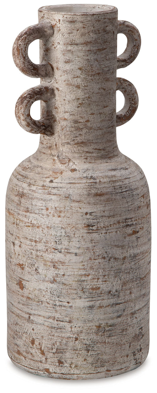 Wellbridge - Distressed White - Vase Sacramento Furniture Store Furniture store in Sacramento