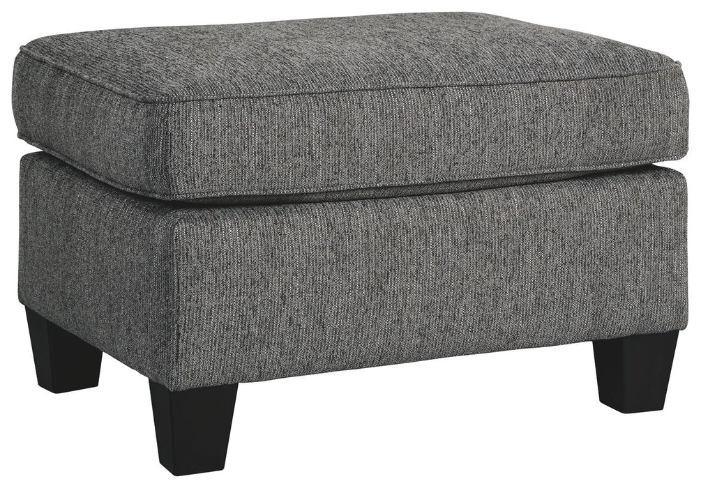 Agleno - Charcoal - Ottoman Sacramento Furniture Store Furniture store in Sacramento