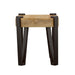 Winston - Wooden Square Top End Table - Natural And Matte Black Sacramento Furniture Store Furniture store in Sacramento